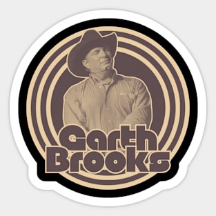 Garth brooks vintage Sticker